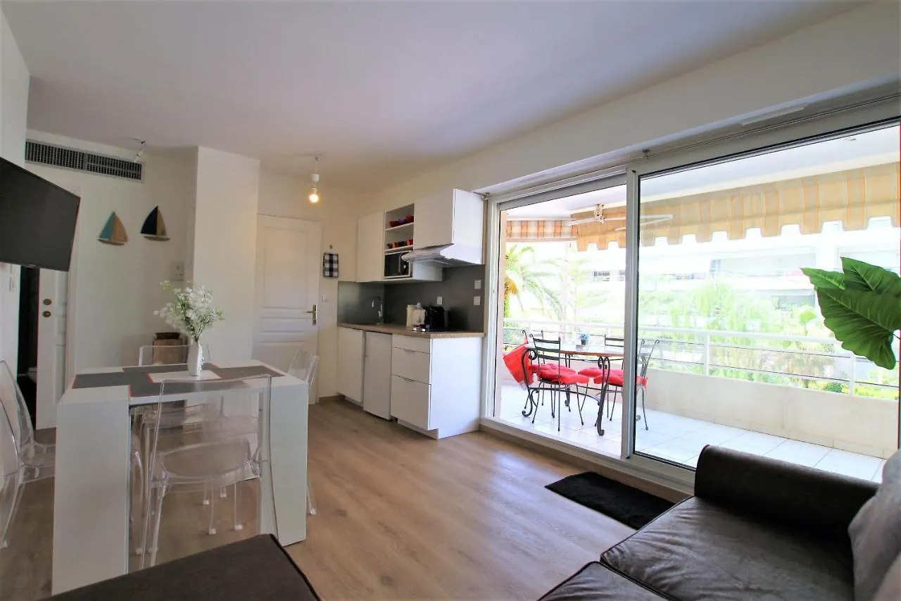 Appartement Climatise Bord De Mer Palm Beach Avec Grande Terrasse Cannes France